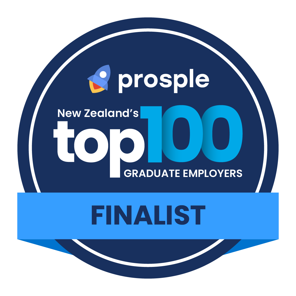 prosple top 100 graduate employers badge