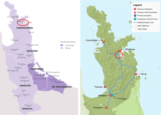 Maps of Coromandel Peninsula