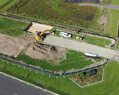 Magistrates Avenue substation building