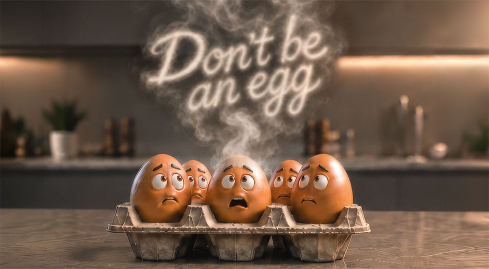 eggs in carton