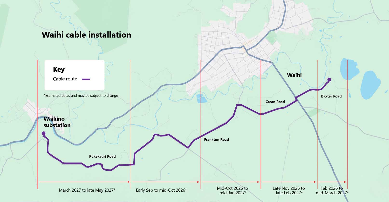 map of Waihi